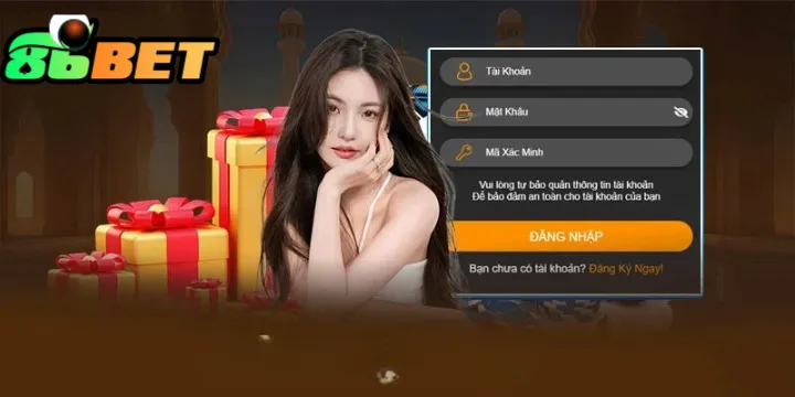 Một số lưu ý đăng nhập 86BET 